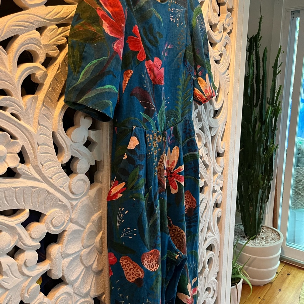FARM Rio Topical Open Back Jumpsuit - Picture 7 of 9